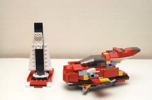 Набор LEGO Космический корабль Слейв 1