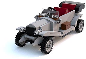 Набор LEGO Роллс-Ройс Серебряный Призрак мини