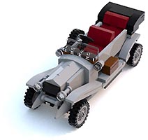Набор LEGO Роллс-Ройс Серебряный Призрак мини