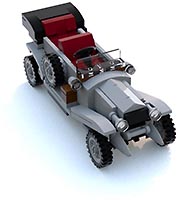 Набор LEGO Роллс-Ройс Серебряный Призрак мини
