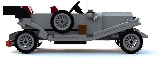 Набор LEGO Роллс-Ройс Серебряный Призрак мини