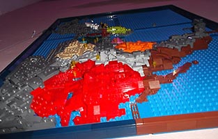 Набор LEGO Карта Панема - государства из вселенной 'Голодных игр'