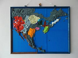 Набор LEGO Карта Панема - государства из вселенной 'Голодных игр'