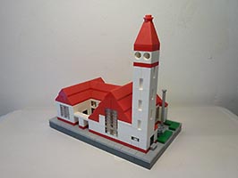 Набор LEGO Церковь Кинго в Дании (микро-конструирование)