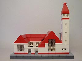 Набор LEGO Церковь Кинго в Дании (микро-конструирование)