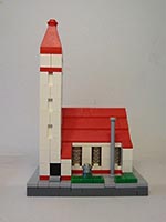 Набор LEGO Церковь Кинго в Дании (микро-конструирование)