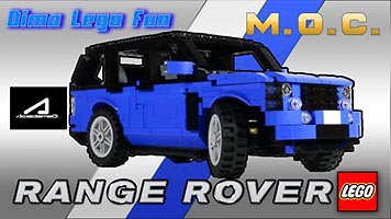 Набор LEGO MOC-4635 Рэйндж Ровер в версии 'AcademeG'