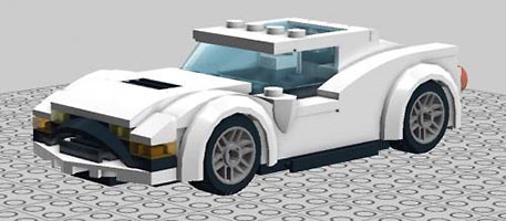 Набор LEGO Спортивная машина в стиле Гран-туризмо