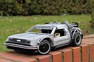 Набор LEGO MOC-4672 ДеЛореан DMC-12 на р/у (из х/ф 'Назад в будущее')