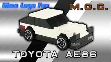 Набор LEGO Тойота AE-86