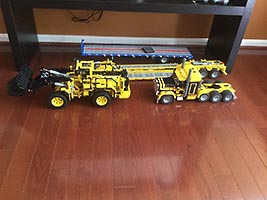 Набор LEGO Грузовик Петербильт 379 (черно-желтый)