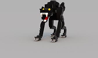 Набор LEGO Вервольф (человек-волк)