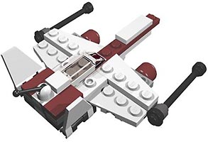 Набор LEGO Истребитель Ромб 1