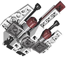 Набор LEGO Истребитель Ромб 3