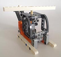 Набор LEGO MOC-4711 Мини-вертолет