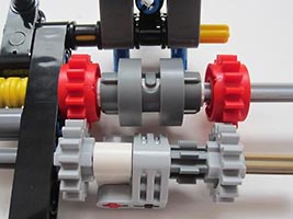 Набор LEGO MOC-4733 Модель из набора 42048 с переключением скоростей