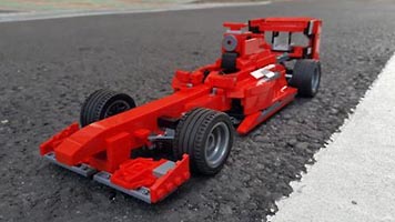 Набор LEGO MOC-4745 Болид Формула-1