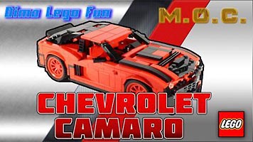 Набор LEGO MOC-4780 Шевроле Камаро