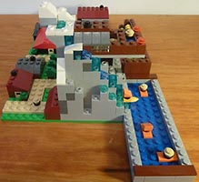 Набор LEGO Горный поселок (микро-конструирование)