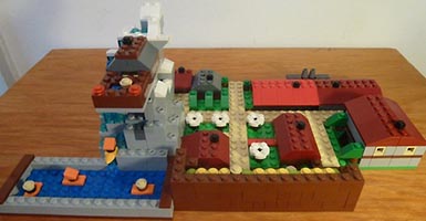 Набор LEGO Горный поселок (микро-конструирование)