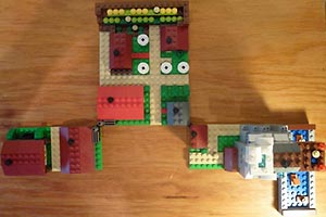 Набор LEGO Горный поселок (микро-конструирование)