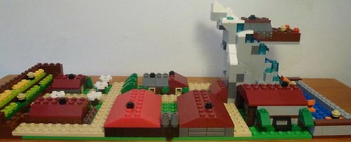 Набор LEGO Горный поселок (микро-конструирование)