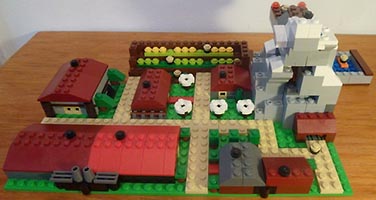 Набор LEGO Горный поселок (микро-конструирование)