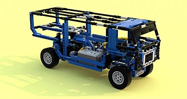 Набор LEGO Гоночный грузовик ралли 'Париж-Дакар' (прыгающий)