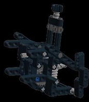 Набор LEGO MOC-4827 Механический захват для Унимог U400