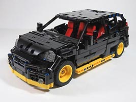 Набор LEGO MOC-4828 Спортивный хэтчбек на р/у