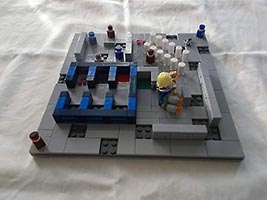 Набор LEGO Лабиринт 'Вульфенштейн'