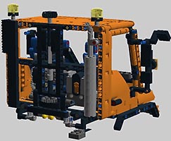 Набор LEGO Модификация кабины Унимог U400 (расширенная кабина)