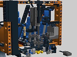 Набор LEGO Модификация кабины Унимог U400 (расширенная кабина)