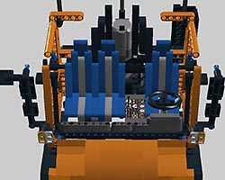 Набор LEGO Модификация кабины Унимог U400 (расширенная кабина)
