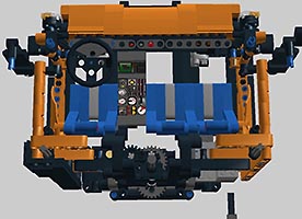 Набор LEGO Модификация кабины Унимог U400 (расширенная кабина)