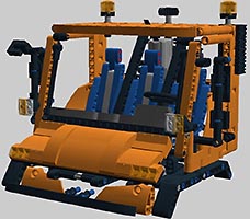 Набор LEGO Модификация кабины Унимог U400 (расширенная кабина)