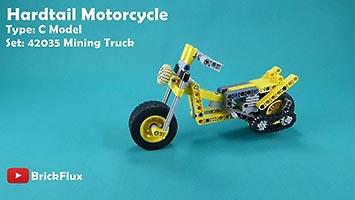 Набор LEGO Мотоцикл (с передним амортизатором)
