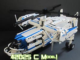 Набор LEGO MOC-4861 'Фейри Ротодайн' - винтокрыл