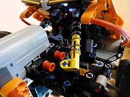 Набор LEGO 'Ползающий по камням' - оранжевый джип