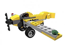 Набор LEGO Винтовой самолет