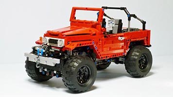 Набор LEGO Тойота FJ-40 - джип для триала