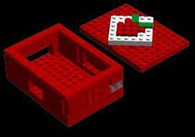 Набор LEGO MOC-4890 Корпус для Raspberry PI