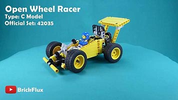 Набор LEGO MOC-4891 Гоночная машина