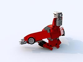 Набор LEGO Робот-трансформер (в машину с откидным верхом)