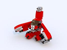 Набор LEGO Робот-трансформер (в машину с откидным верхом)