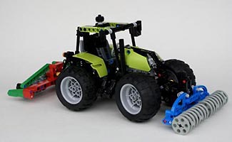 Набор LEGO Дополнение - оборудование для трактора из набора 9393