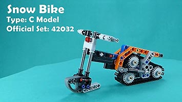 Набор LEGO Снегоход