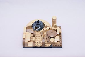 Набор LEGO 'Мос-Эйсли' - космопорт на планете Татуин