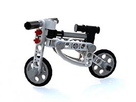 Набор LEGO MOC-4984 Складной велосипед каскадера