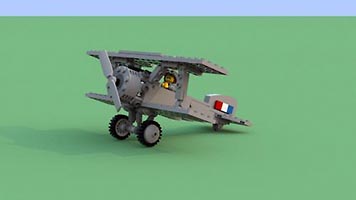 Набор LEGO Истребитель времен Первой Мировой войны